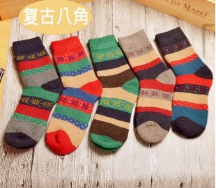 5双价格 冬季  保暖韩国  中筒袜子  棉袜女 加厚冬季袜 个性袜女