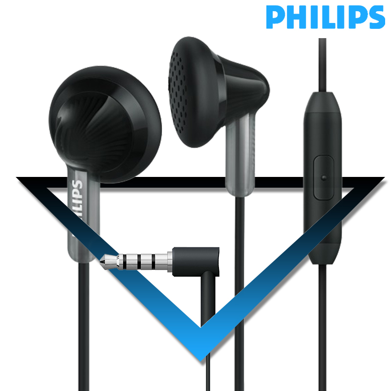 Philips/飞利浦 SHE3015手机通用耳机 线控 带麦克风 手机通话