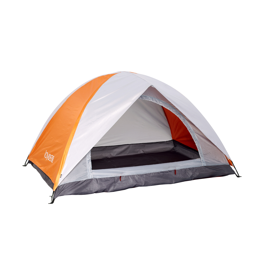 专柜乐游户外旅行旅游露营男女双人双层便携帐篷野外生存装备