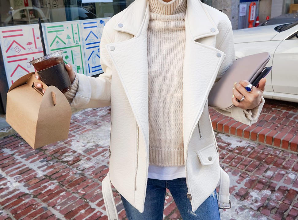 2015冬季新款韩版修身显瘦加厚加棉皮衣夹克女士短款PU毛领小外套