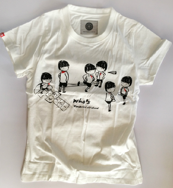 包邮!香港设计潮牌“童年”系列T恤明星款韩版修身限量版男女同款