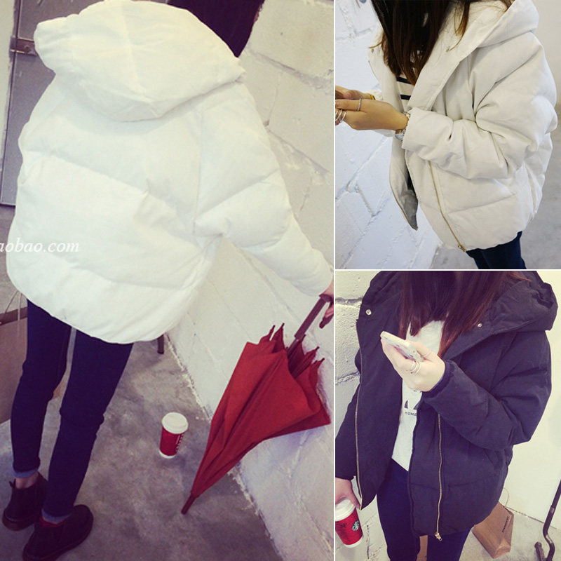 2015冬季新款韩版学院风棉衣棉服女学生棉袄加厚面包服保暖外套潮