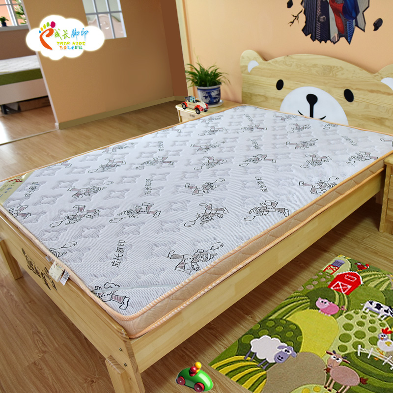 【成长脚印儿童床垫】天然3D环保棕席梦思硬薄椰棕孕妇床垫