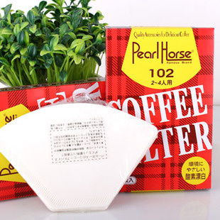 手冲有机咖啡粉灌肠专用美式咖啡过滤纸 102号40片冲滤杯滤滴杯纸