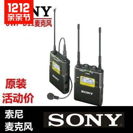 Sony/索尼 UWP-D11小蜜蜂 单反无线话筒麦克风 d11领夹式采访胸麦