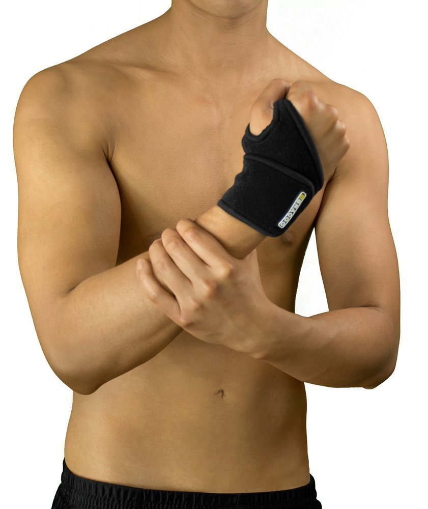奔酷Bracoo RW115运动护腕男女通用可调整式羽毛球运动护具