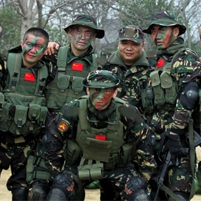 新款中国军装野战作战服 多袋耐磨作训服 特种兵迷彩服套装男正品