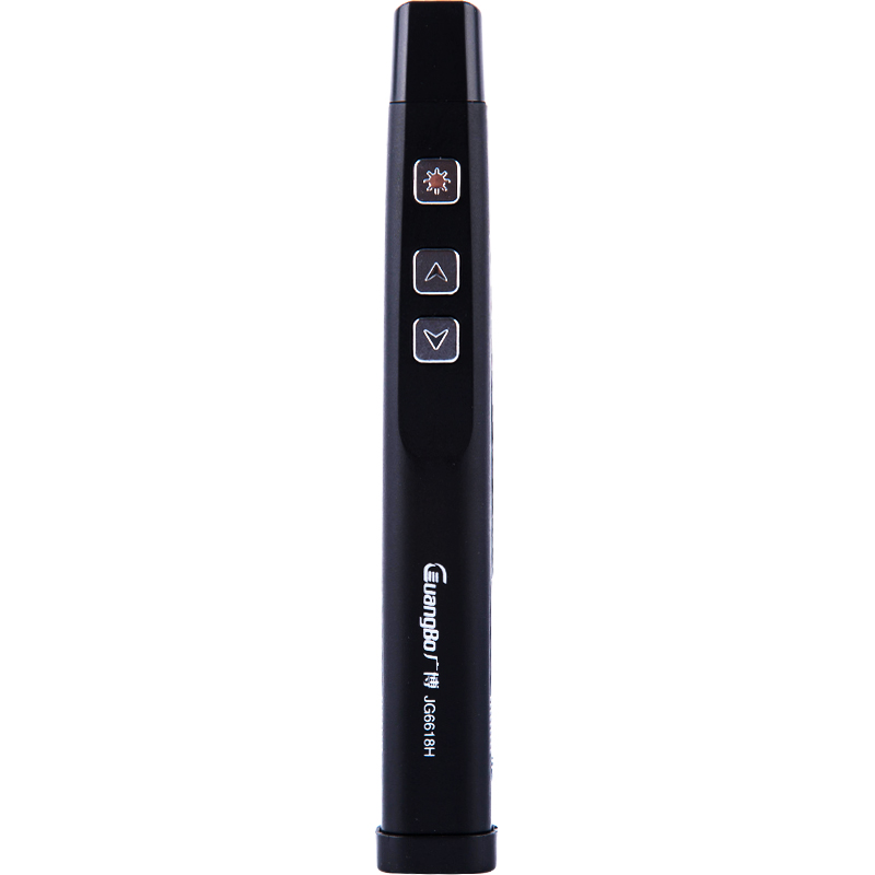 广博电子教鞭笔 无线PPT翻页器遥控投影笔 红外课件演示器JG6618H