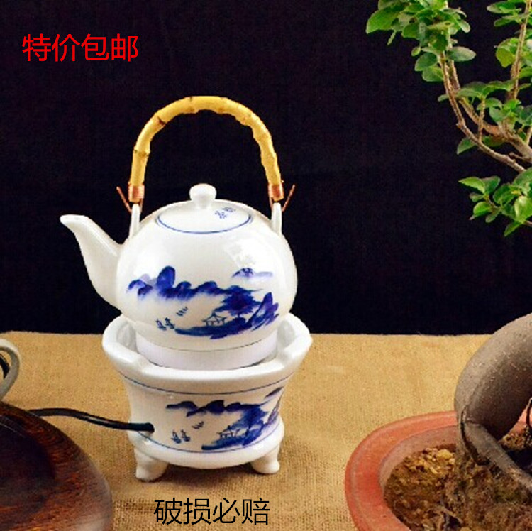 善而美 陶然炉仿古茶具紫砂茶炉茶壶陶燃壶普洱黑茶煮茶电茶壶