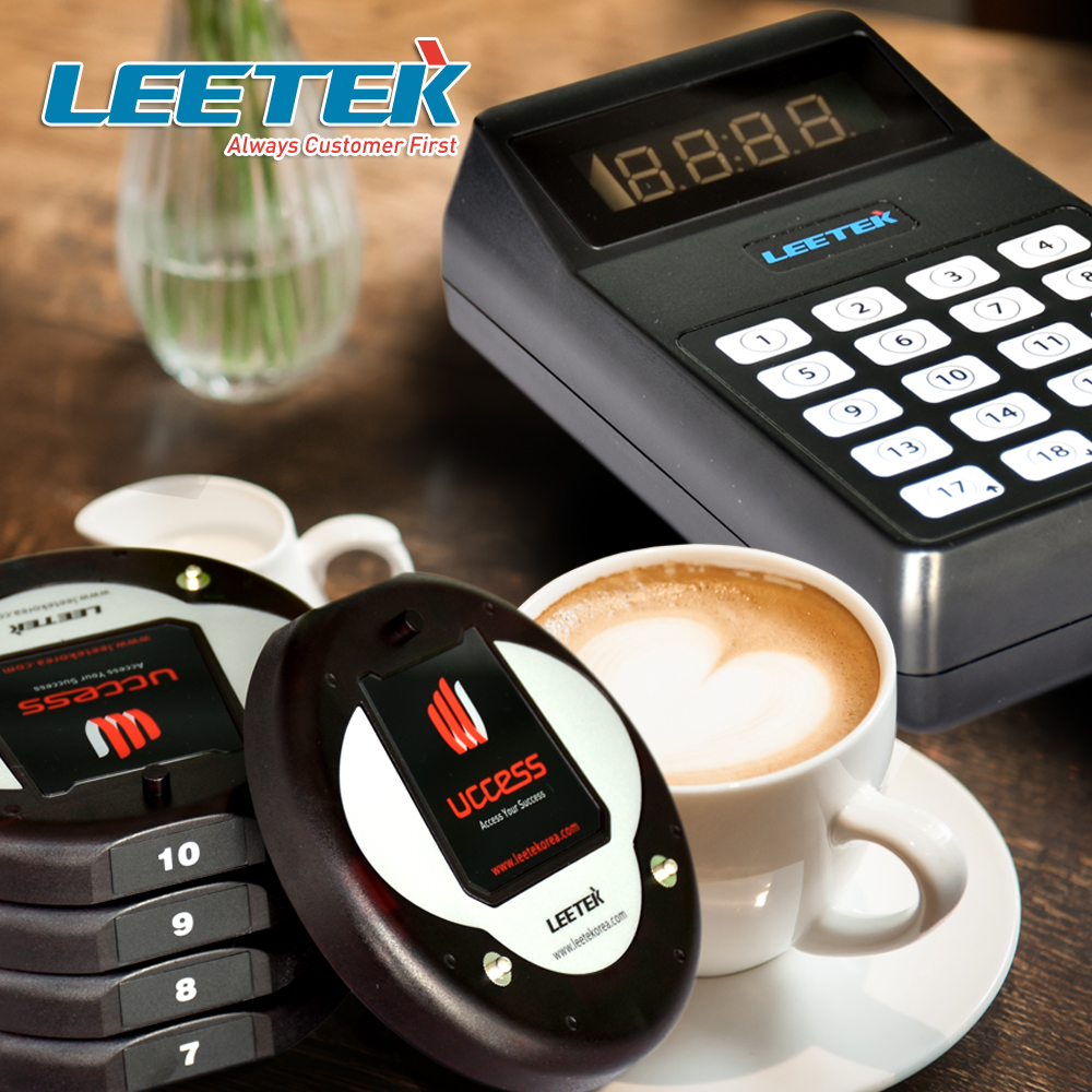 取餐器、韩国LEETEK震动铃取餐呼叫器、G1杯垫系列 无线呼叫铃