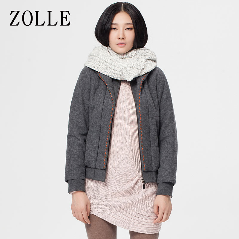 【年末清仓】ZOLLE因为 欧洲站服冬装外套 中袄 女装冬季23FF0907
