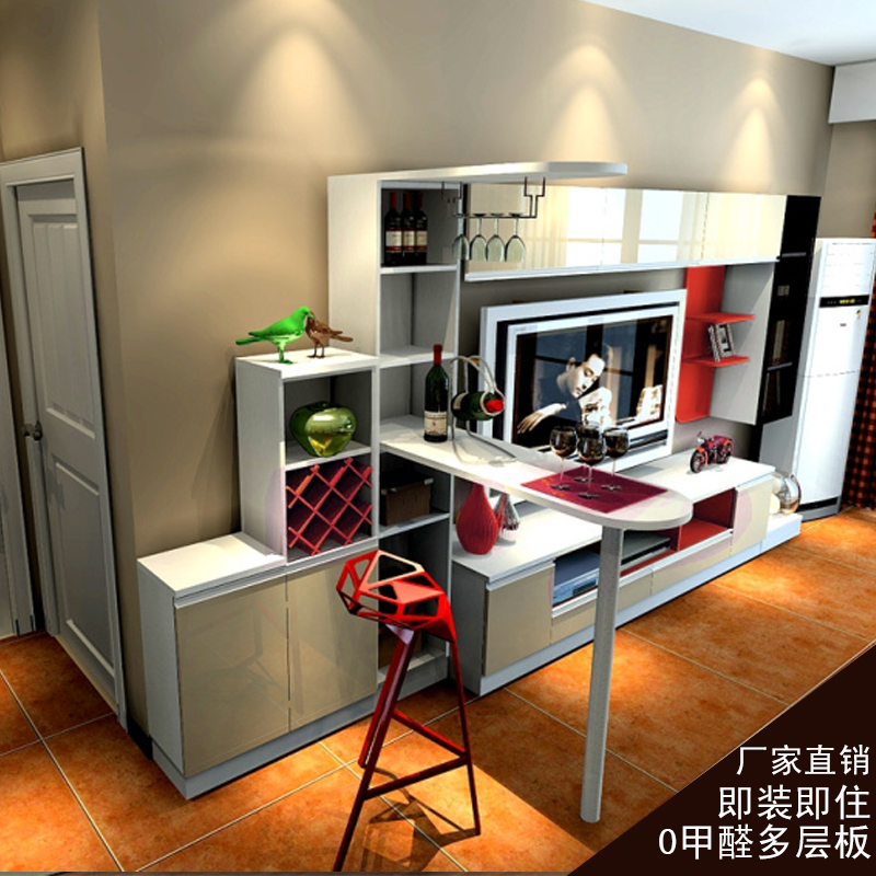 电视柜餐边柜客厅家具组合定制 全套家具组合 南京焱木隆家具定制