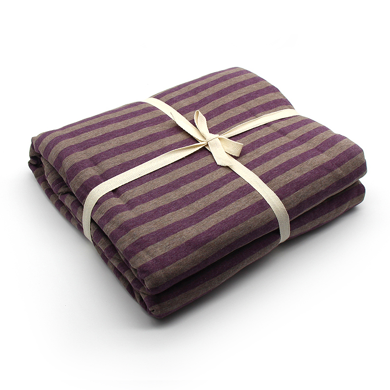 无印针织棉被套单件 新疆天竺棉被罩全棉床上用品单双人被套特价