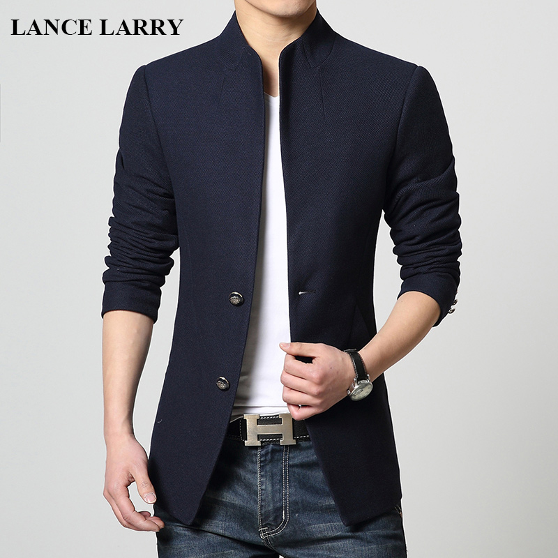 lancelarry男士秋季外套潮长袖秋装装男士夹克青少年棒球服修身防