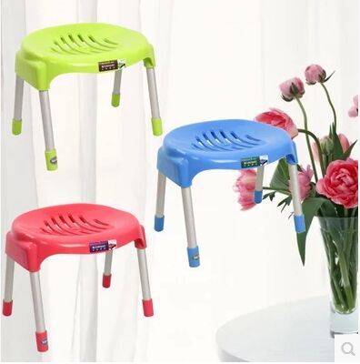 正品汕乾健康凳 时尚 创意可爱小板凳塑料凳子加厚型浴室凳折叠凳