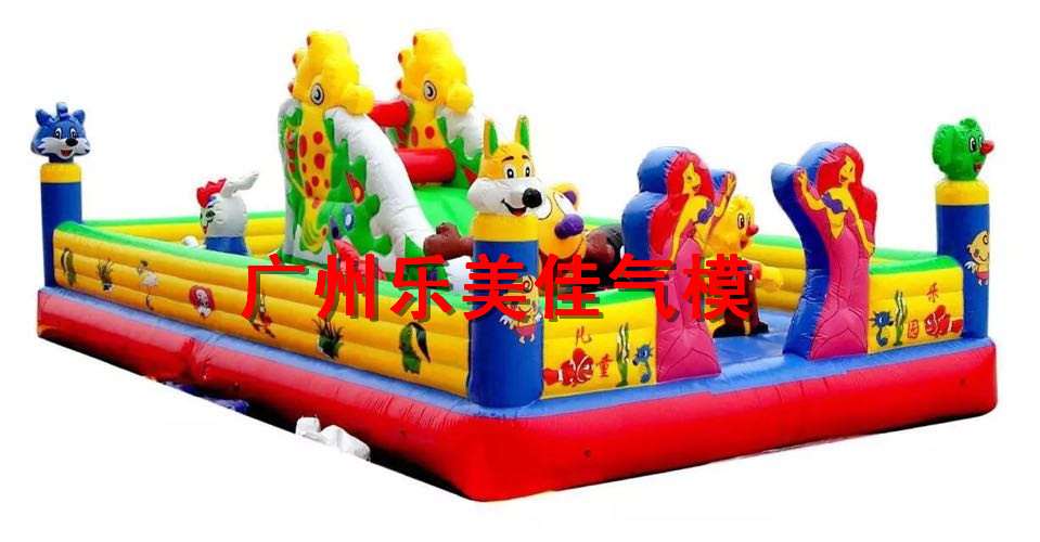 充气城堡蹦蹦床攀岩跳床玩具儿童滑梯气模室外内玩具大型游乐设备