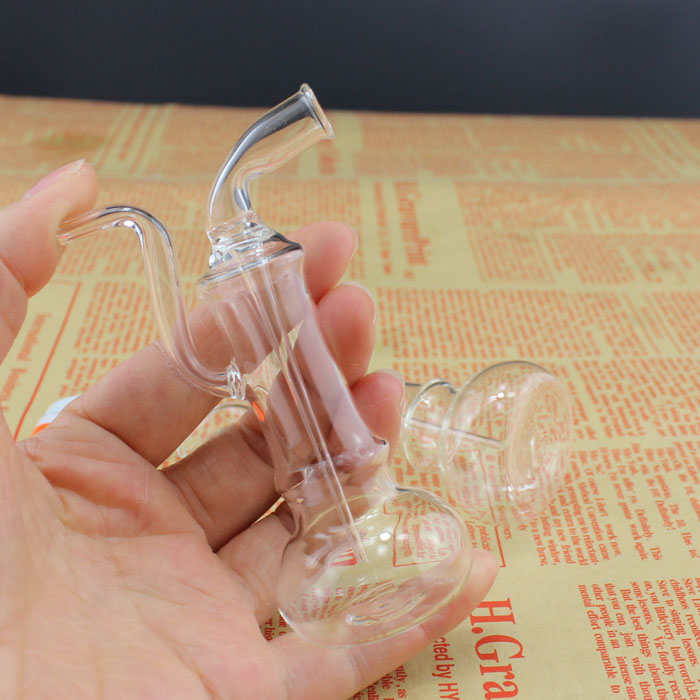包邮 玻璃水烟壶 水烟斗 创意便携迷你个性 过滤  玻璃烟具
