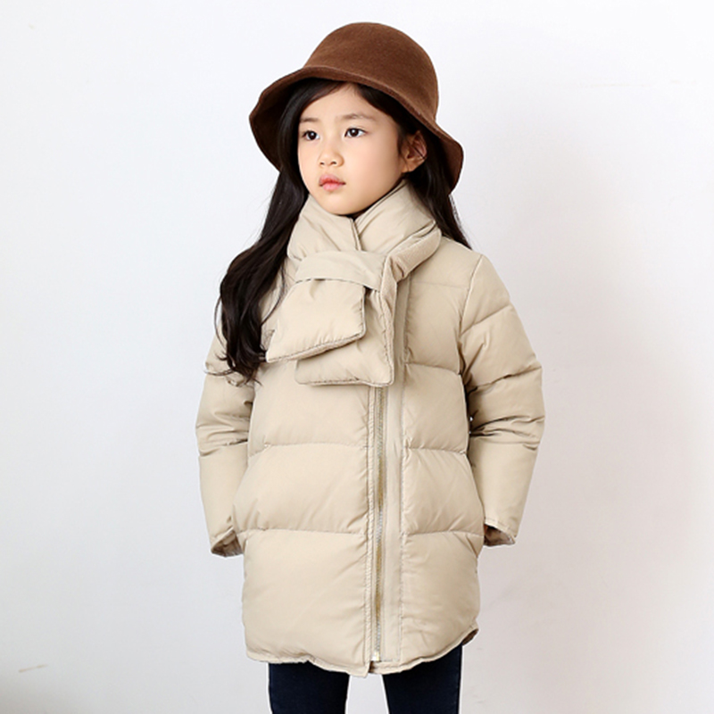 女童羽绒服2015冬季新款儿童韩版加厚外套中长款棉服棉衣童装潮