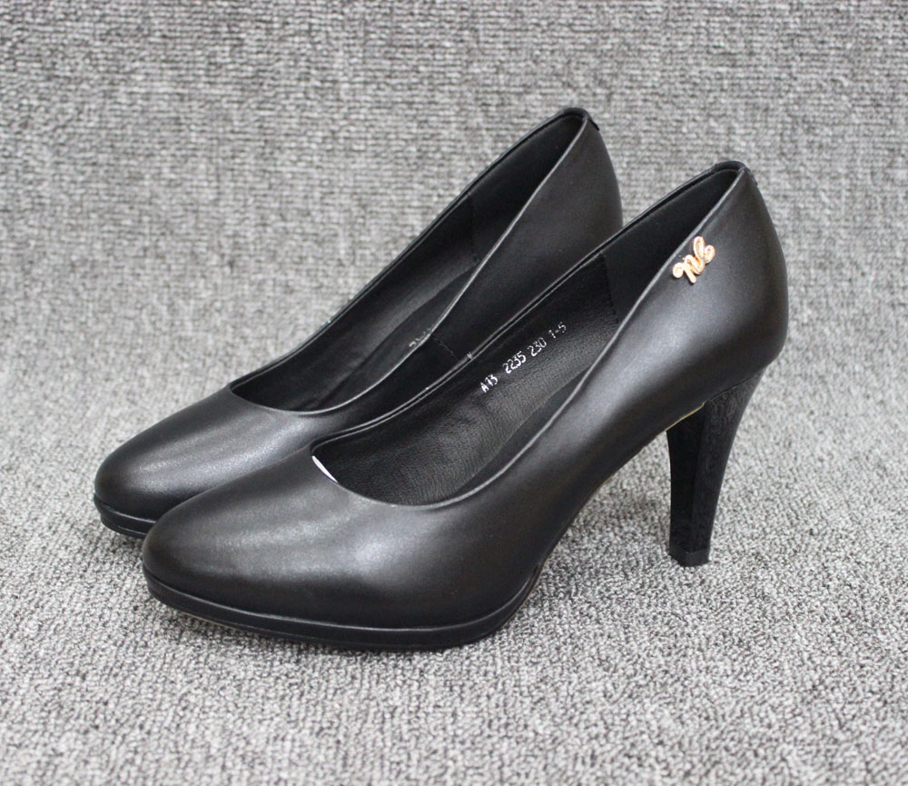 2014秋季新款红珊瑚2235曼莎露迪法兰茜真皮高跟女式工作鞋单鞋