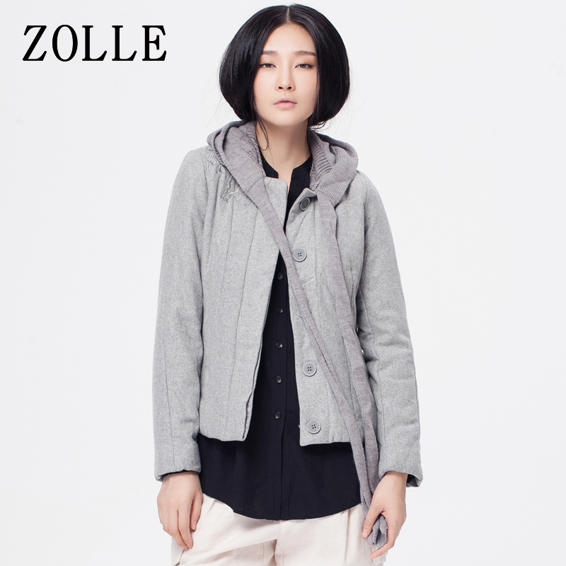 【年末清仓】ZOLLE因为  冬装新款 女士大衣 短款袄外套22FE0907