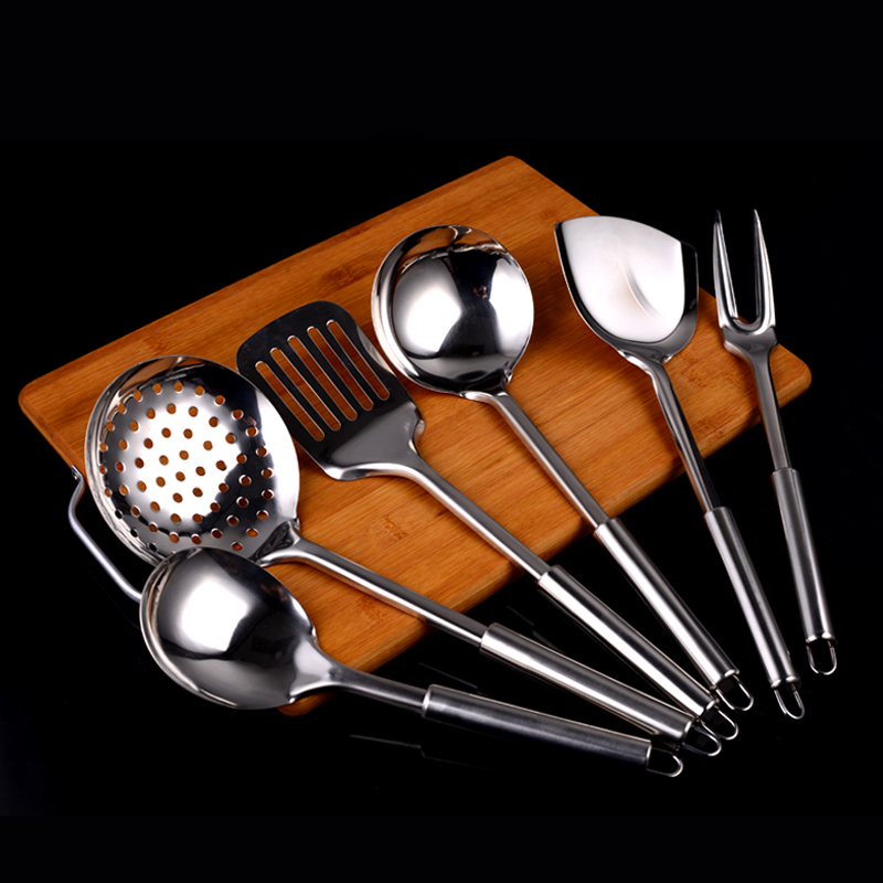 厨房高档铲子七件套 锅铲套装厨具不锈钢烹饪工具套装全套勺铲