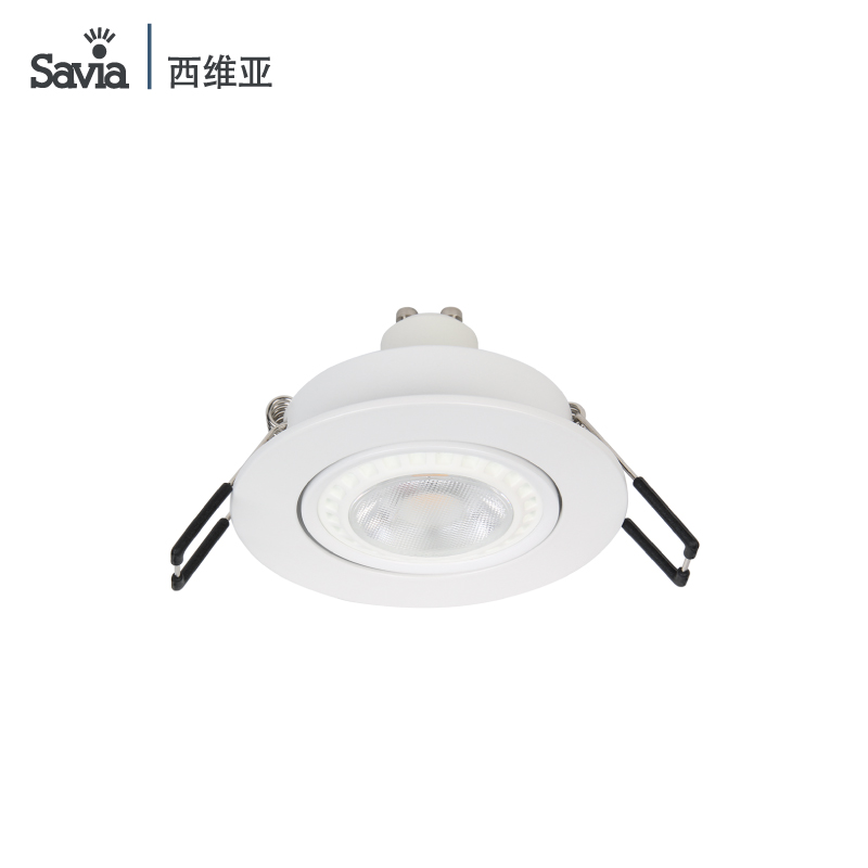 Savia COB筒灯 5WLED天花灯射灯8公分全套天花板灯欧式孔灯洞灯