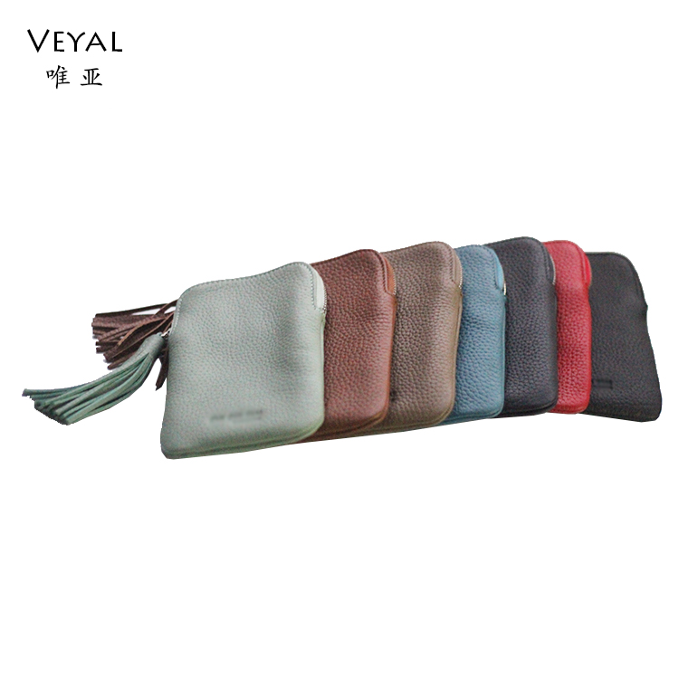 VEYAL2015新款圆形 特价女士真皮手拿时尚手机包零钱包包邮