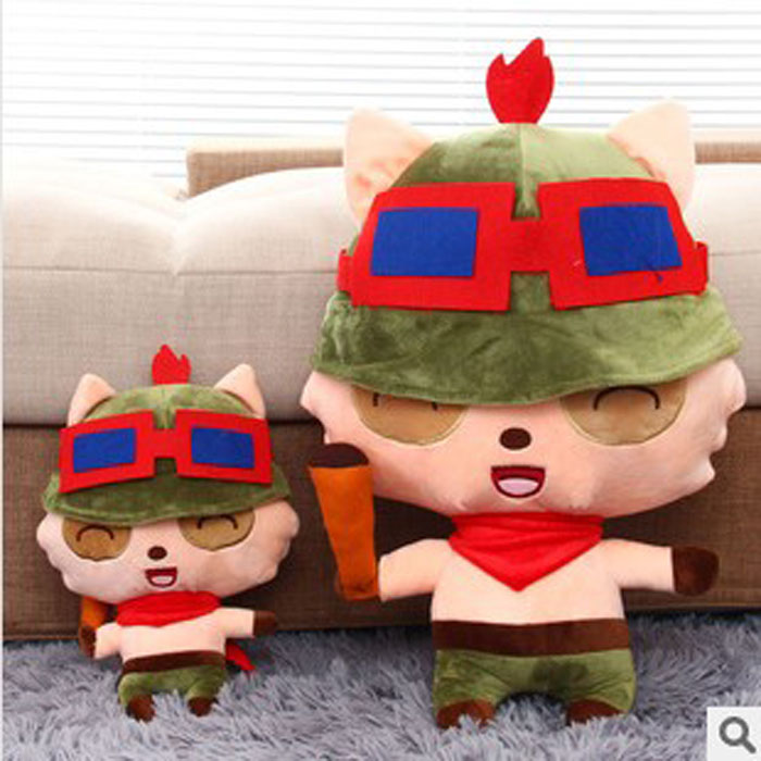 LOL英雄联盟提莫公仔毛绒玩具玩偶公仔特价批发生日礼物儿童玩具