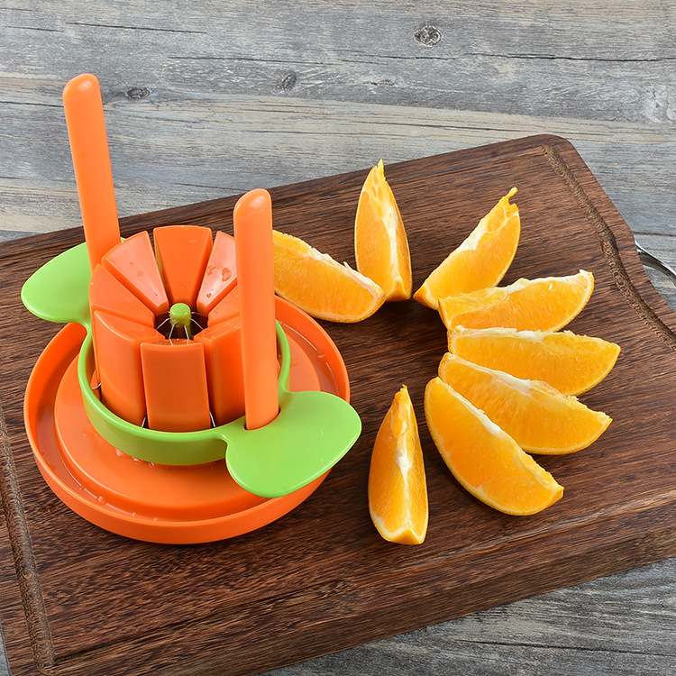 一秒一个橙子切橙器  切果器水果分割器 切水果神器多功能苹果切