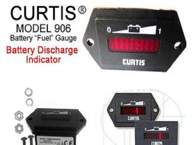 热卖合力杭州电动叉车仪表  CURTIS科蒂斯菱形电量表 906T系列