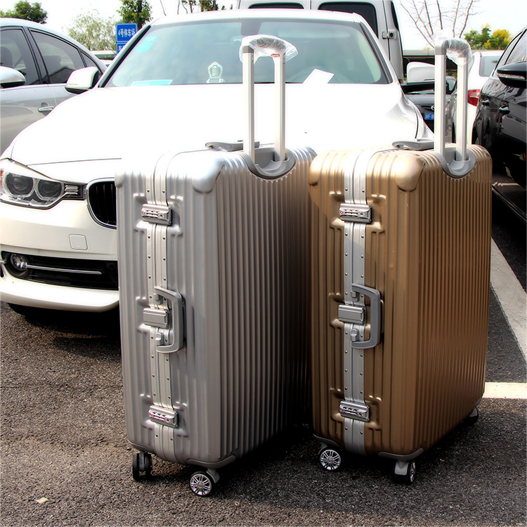 铝框拉杆箱26万向轮硬箱男女旅行箱24行李箱子20寸登机箱潮流皮箱