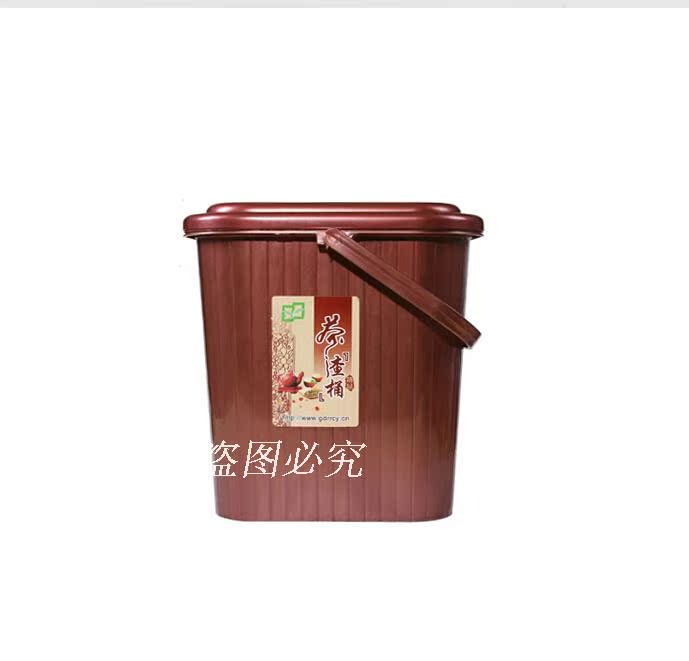 茶盘配件塑料茶水桶茶渣桶茶具配件茶桶杂物桶垃圾桶带排水管