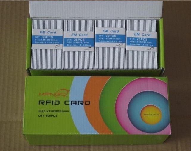 门禁卡/考勤卡/芒果ID厚卡/ID CARD/RFID厚卡em card  EM4001CARD