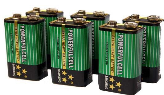9V电池 方块电池 绿色 无线话筒电池 万能表电池 玩具遥控器电池
