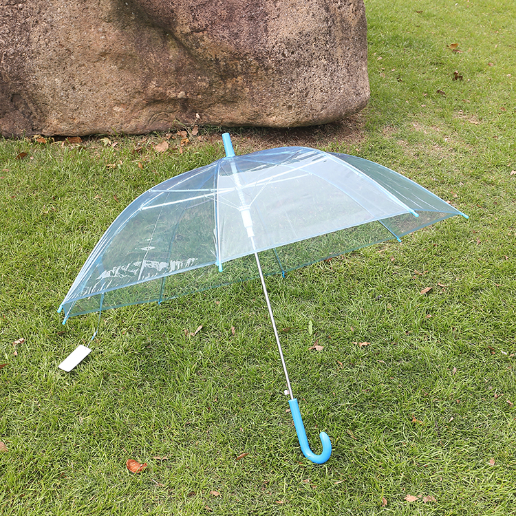 批发定制 加印LOGO 广告雨伞制作 加粗加厚透明伞 批发广告伞