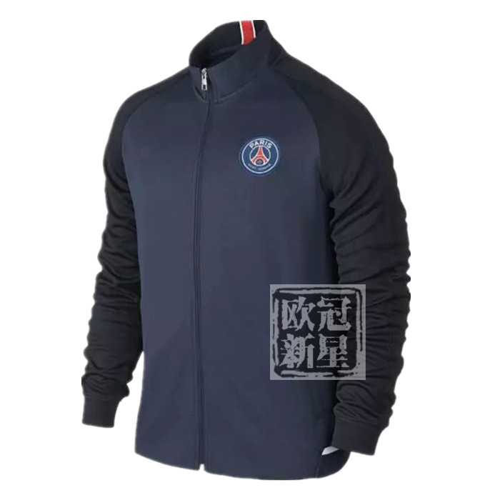 15-16足球服外套巴萨尤文图斯皇马巴黎阿森纳 足球服长袖外套