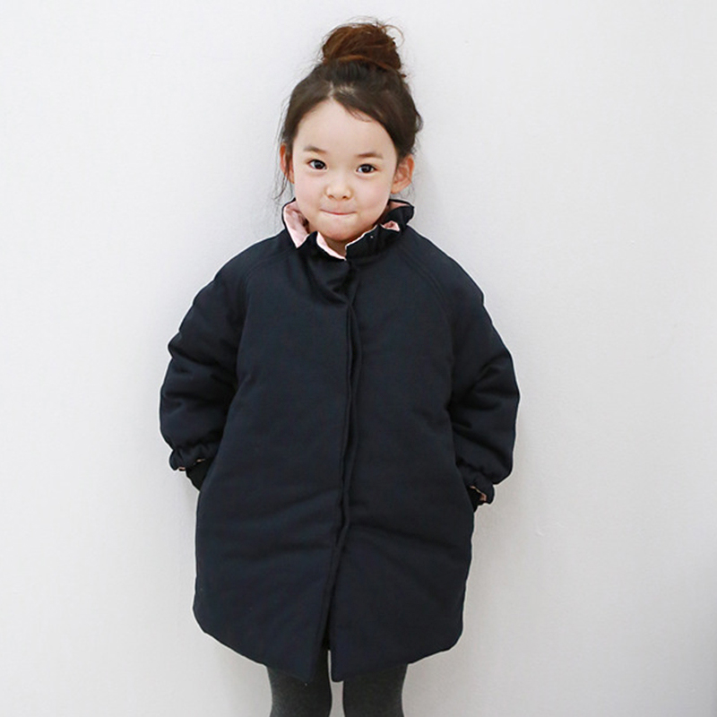 女童羽绒棉袄2015冬季新款儿童韩版保暖棉衣加厚外套潮童装中大童