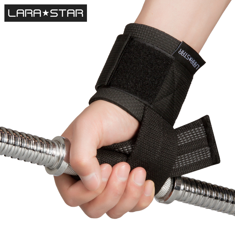 劳拉之星助力带握力带健身手套引体向上助握护腕举重防滑硬拉腕带