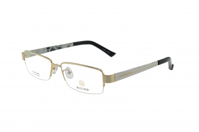 高档半框纯钛眼镜架 商务眼镜框近视眼镜 男款 配眼睛镜框 钛板镜