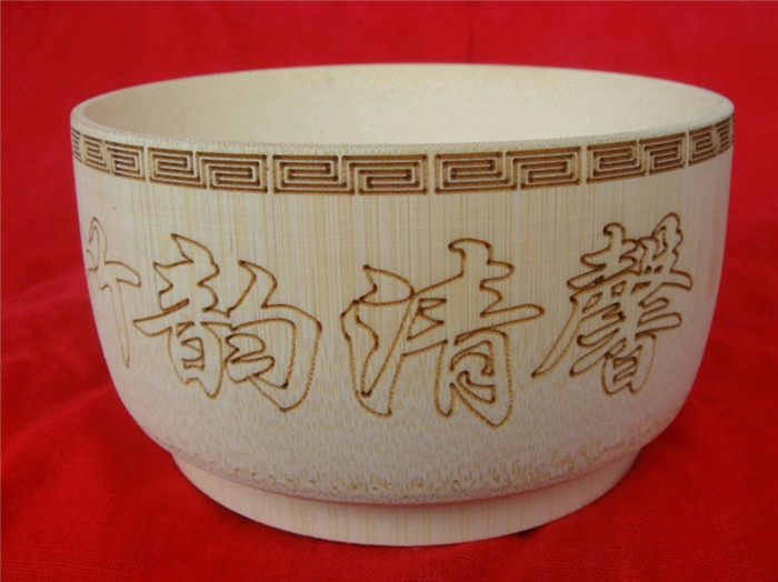 纯天然环保竹碗 老人宝宝专用 中国老传统健康碗 日韩风竹碗