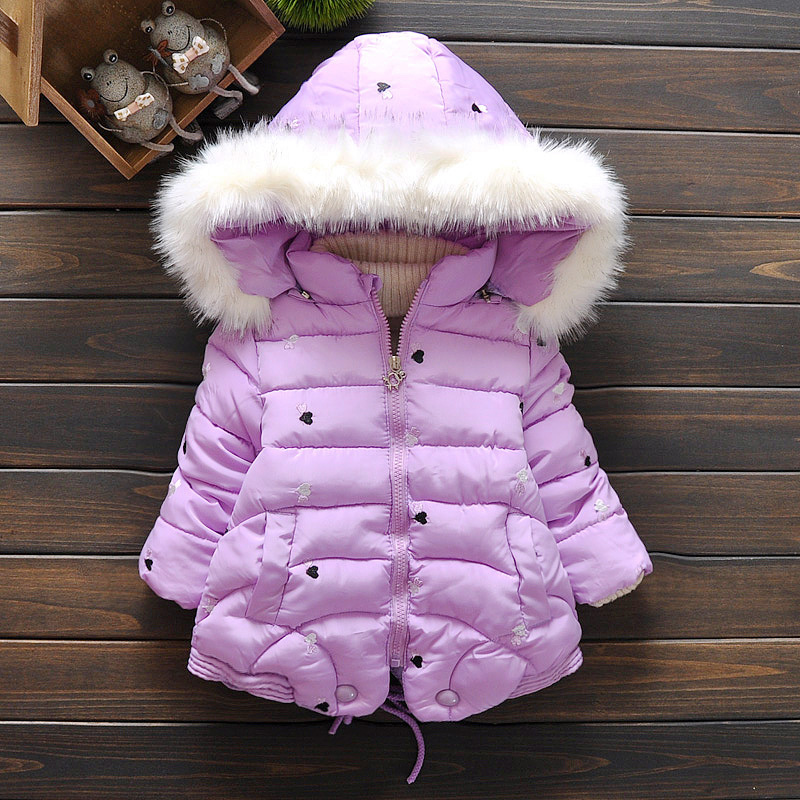 新款宝宝棉衣婴儿秋冬装0123岁半女童婴幼儿加厚棉袄小童棉服外套