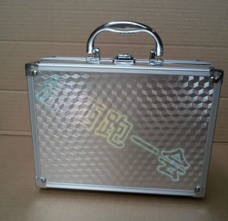 手提铝合金箱化妆箱饰品箱储物箱工具铝箱多功能用途8寸保护铝箱