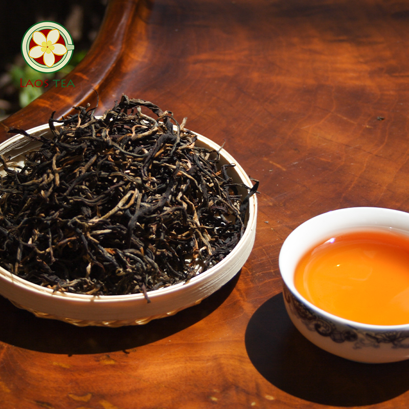 【满4赠1】老挝进口红茶 丰沙里大叶茶滇红 古树野生茶散装 包邮