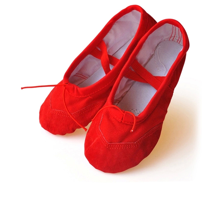 儿童舞蹈鞋软底女童芭蕾舞鞋跳舞鞋成人体操鞋练功鞋瑜伽鞋猫爪鞋