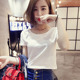 S240 新款韩版显瘦修身简约短款圆领纯色短袖t恤上衣女士打底衫潮