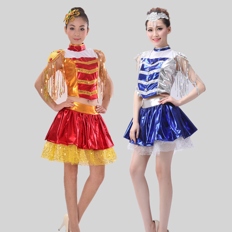 年会新款成人演出服流苏小苹果时尚女歌手爵士舞表演服现代舞蹈服