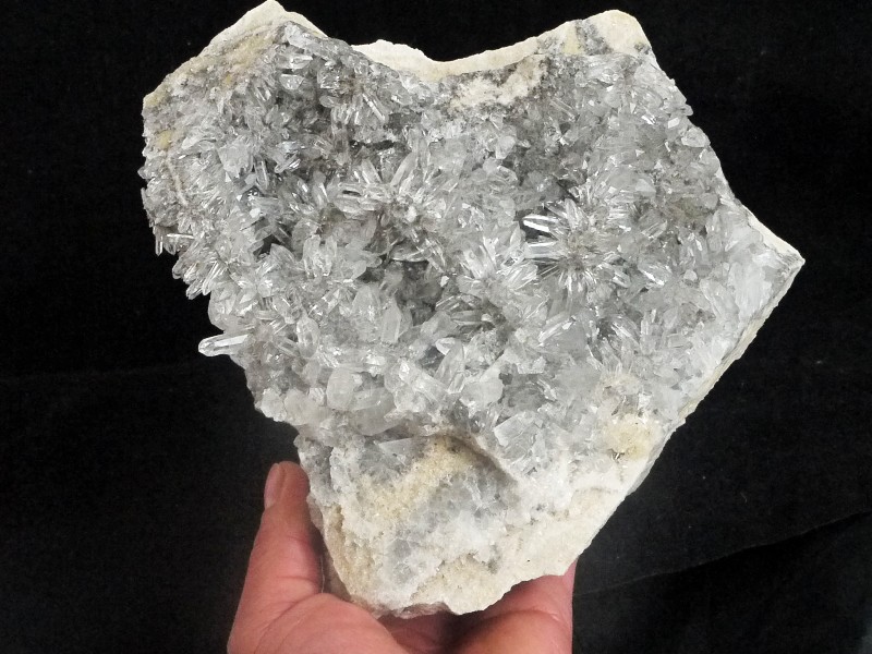 天然白水晶簇 水晶石英集群  白水晶簇 标本原石摆件 消磁进化
