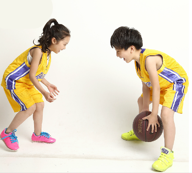 2015童装男童女童儿童运动夏装套装男女中童篮球服小学生训练服薄