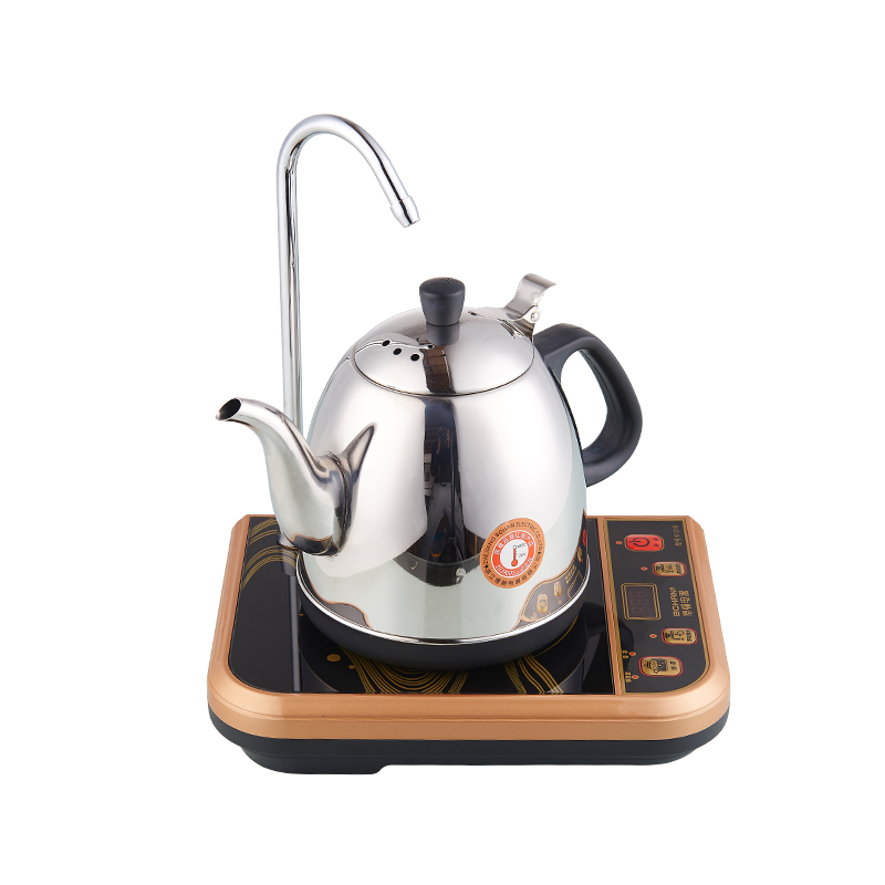 BOHAN/博翰电器 K1319自动上水壶烧水壶抽水器不锈钢电热茶壶包邮