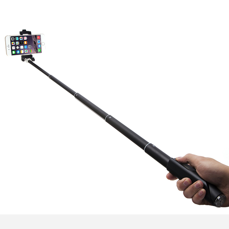 手机蓝牙自拍杆自拍神器 适用于安卓苹果远距离拍摄 一体式自拍杆